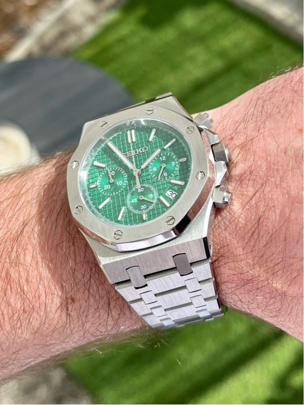 SEIKOAK CHRONO GREEN