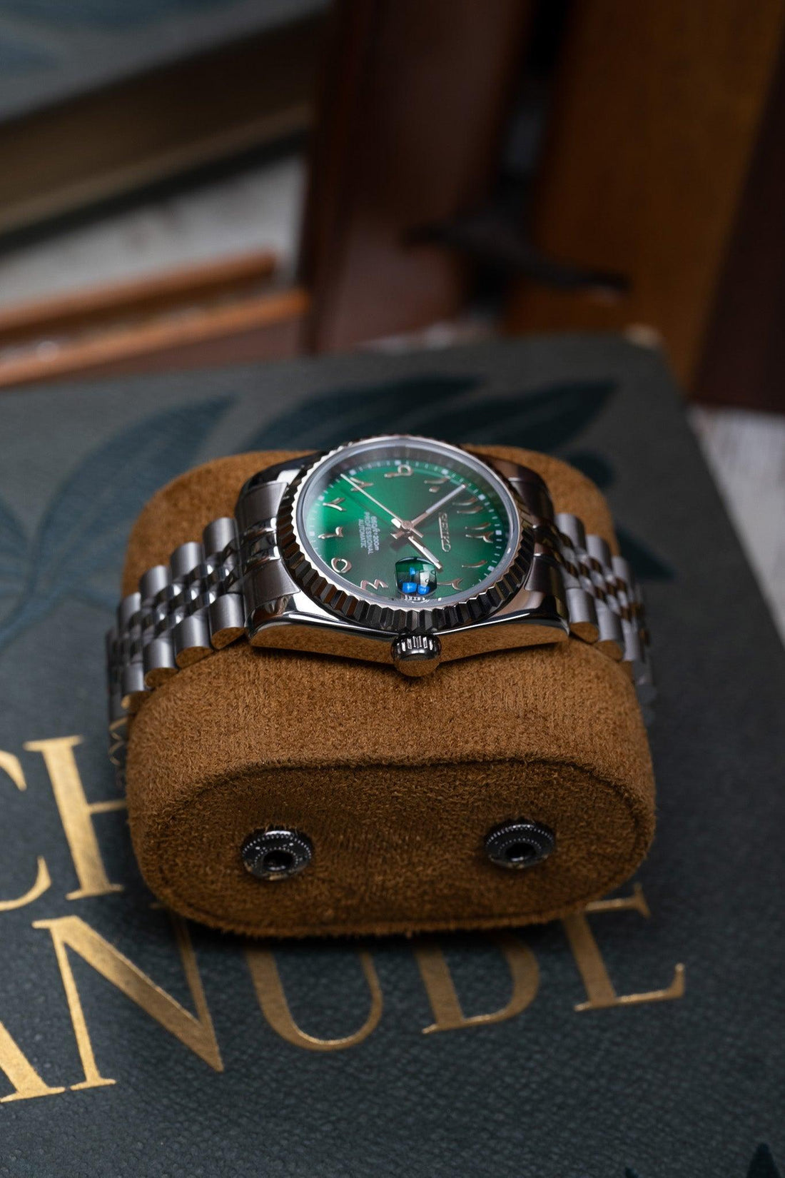 SEIKOJUST ARABIC GREEN